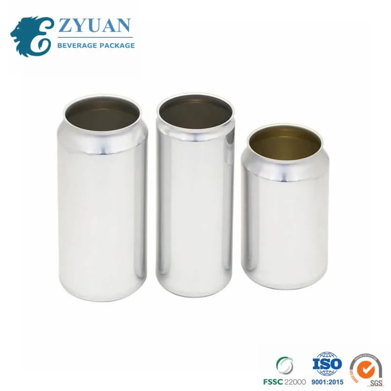 Food Grade Beverage 250ml 330ml 500ml 355ml 12oz 473ml 16oz Aluminum Can