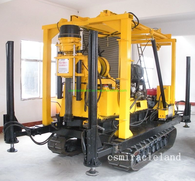 600m Crawler Mounted Mine Exploration/Mineral Investigation Coring Drilling Machine (YZJ-300Y)