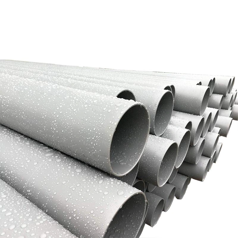 PP Polypropylene Ventilation Exaust Round Tubes Flexible Plastic Water Pipes