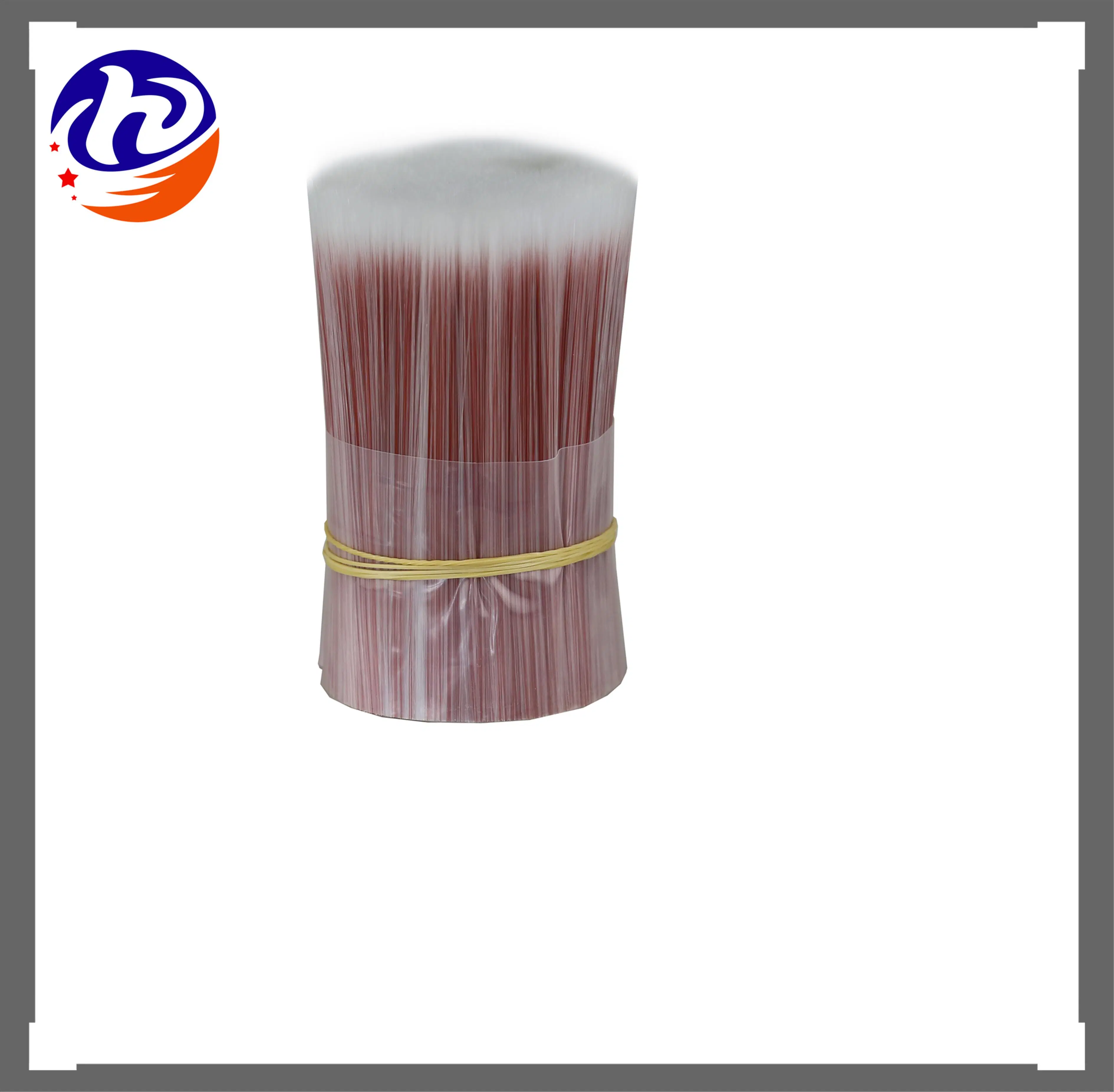 Cone longo filamento Mono PBT Taperedhigh 100% POLIÉSTER ELÁSTICO de fibras sintéticas de Pet para aquarela do artista ou escova de pintura de Óleo