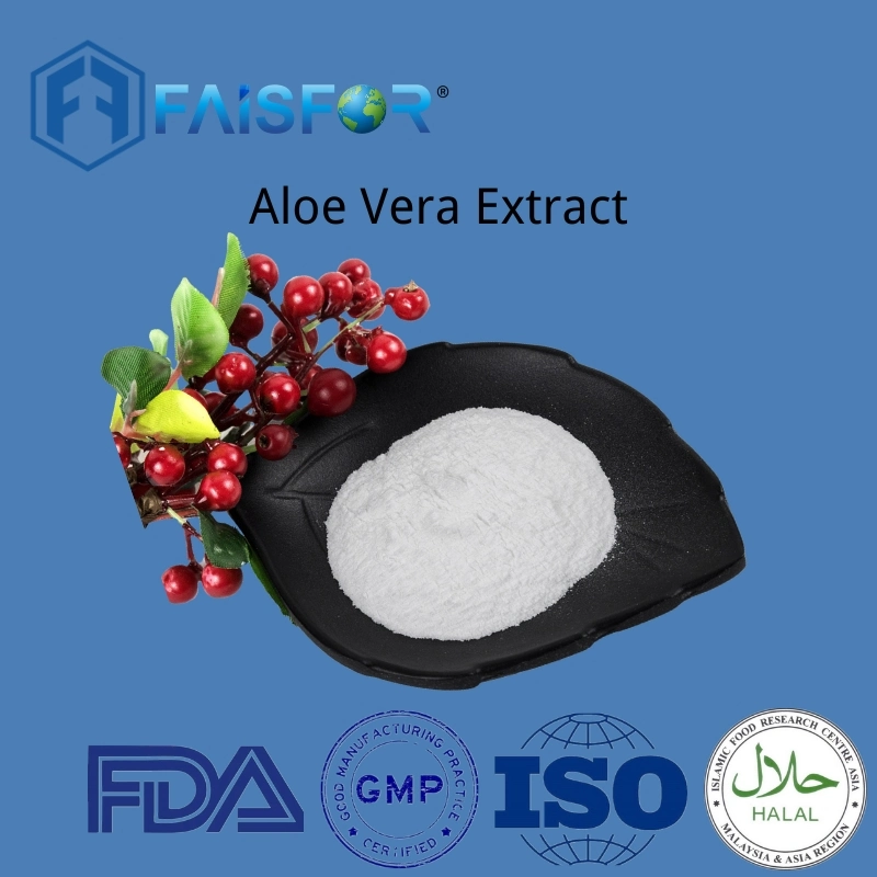 Skin Whitening Organic Aloe Vera Extract Powder Specification 50: 1