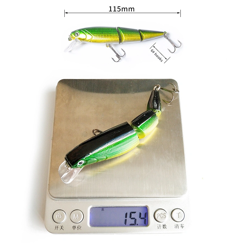 Topwin multi ponto 115mm 15,4G isco ABS atrai Artificial Isca de Pesca