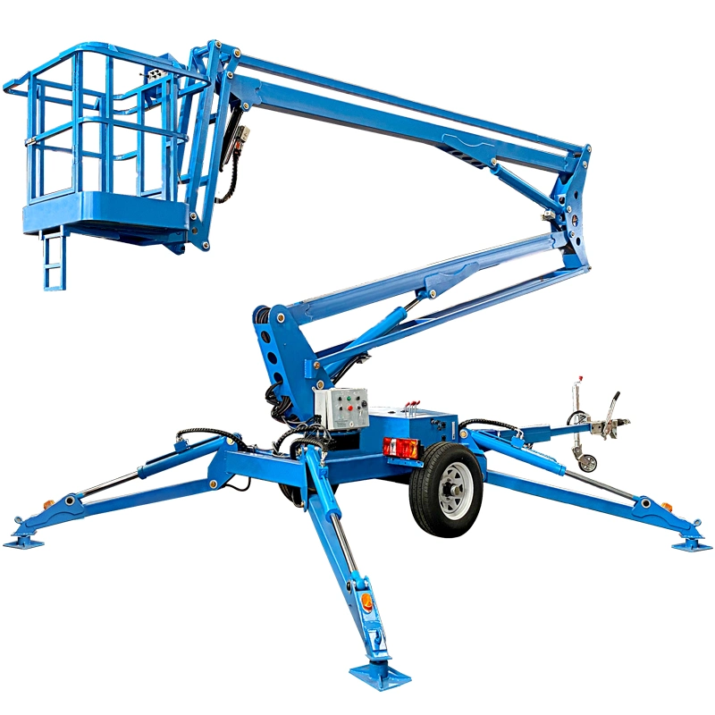 52feet Towable Articulated Boom Lift for Aerial Work