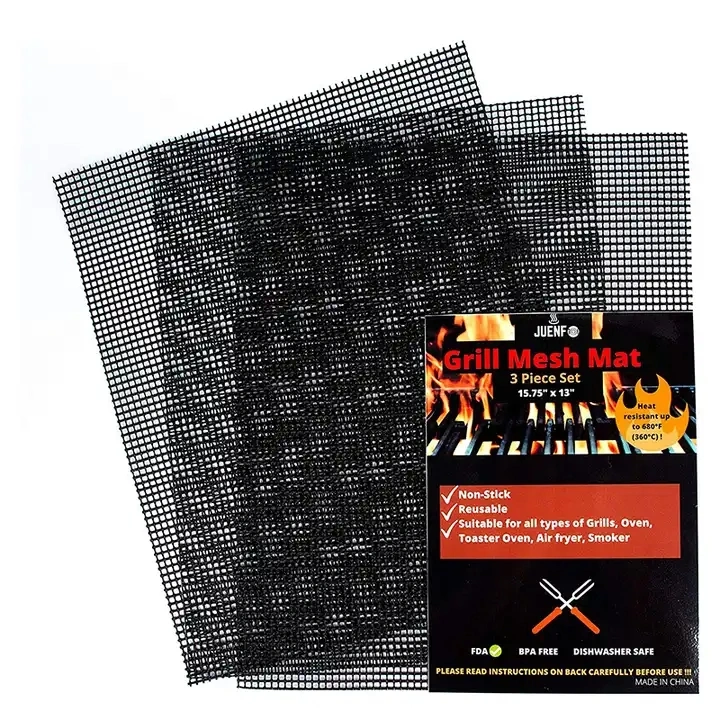 Cheap PTFE Coated Reusable BBQ Grill Mat