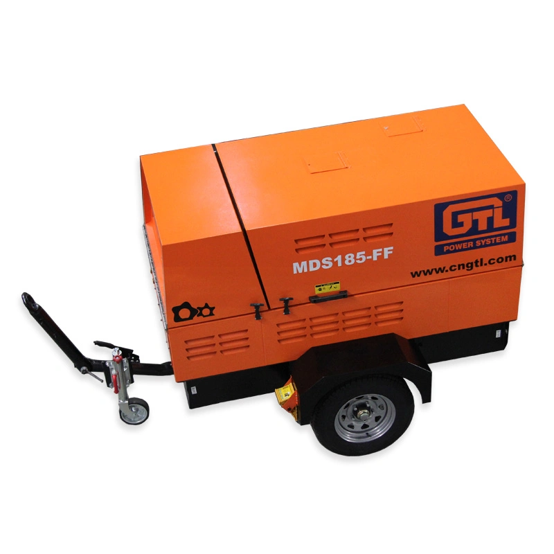 China Vertical Gtl 3330X1750X1640mm Ingersoll Rand Portable Air Diesel Compressor with Good Price