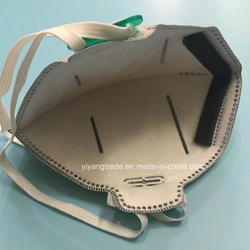 Ffp2 Dust Folded Disposable Mask with N95 Active Carbon