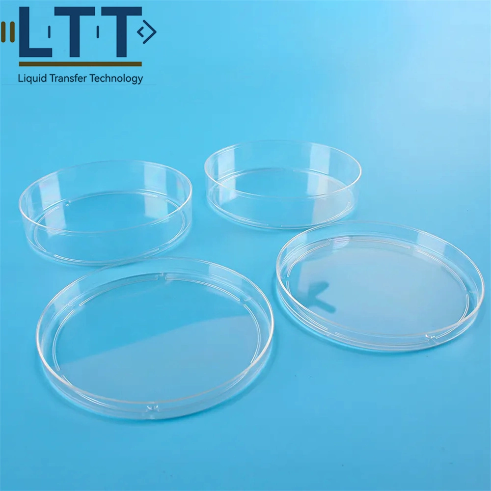 Lowest Price 90mm Disposable Lab Medical Plastic Petri Dish Cell Culture Dish Polypropylene Disposable Plastic 90*15mm Tissue Culture Plate Cell Culture Dish