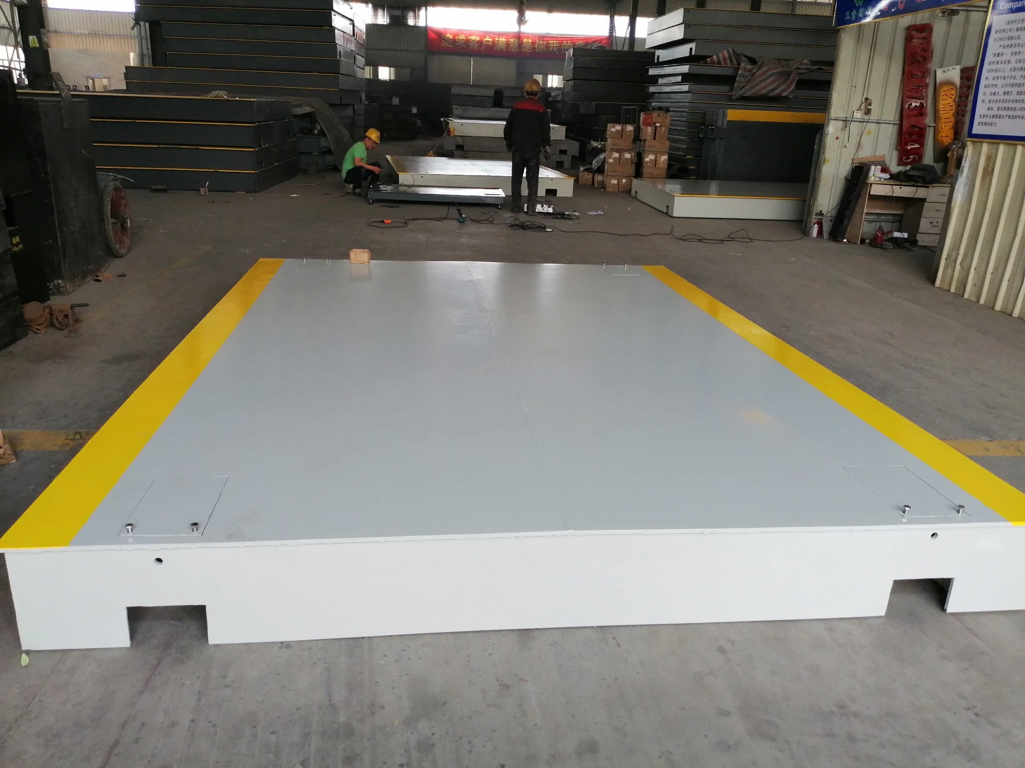 High Accuracy Road Weighbridge Capacity 60 Ton