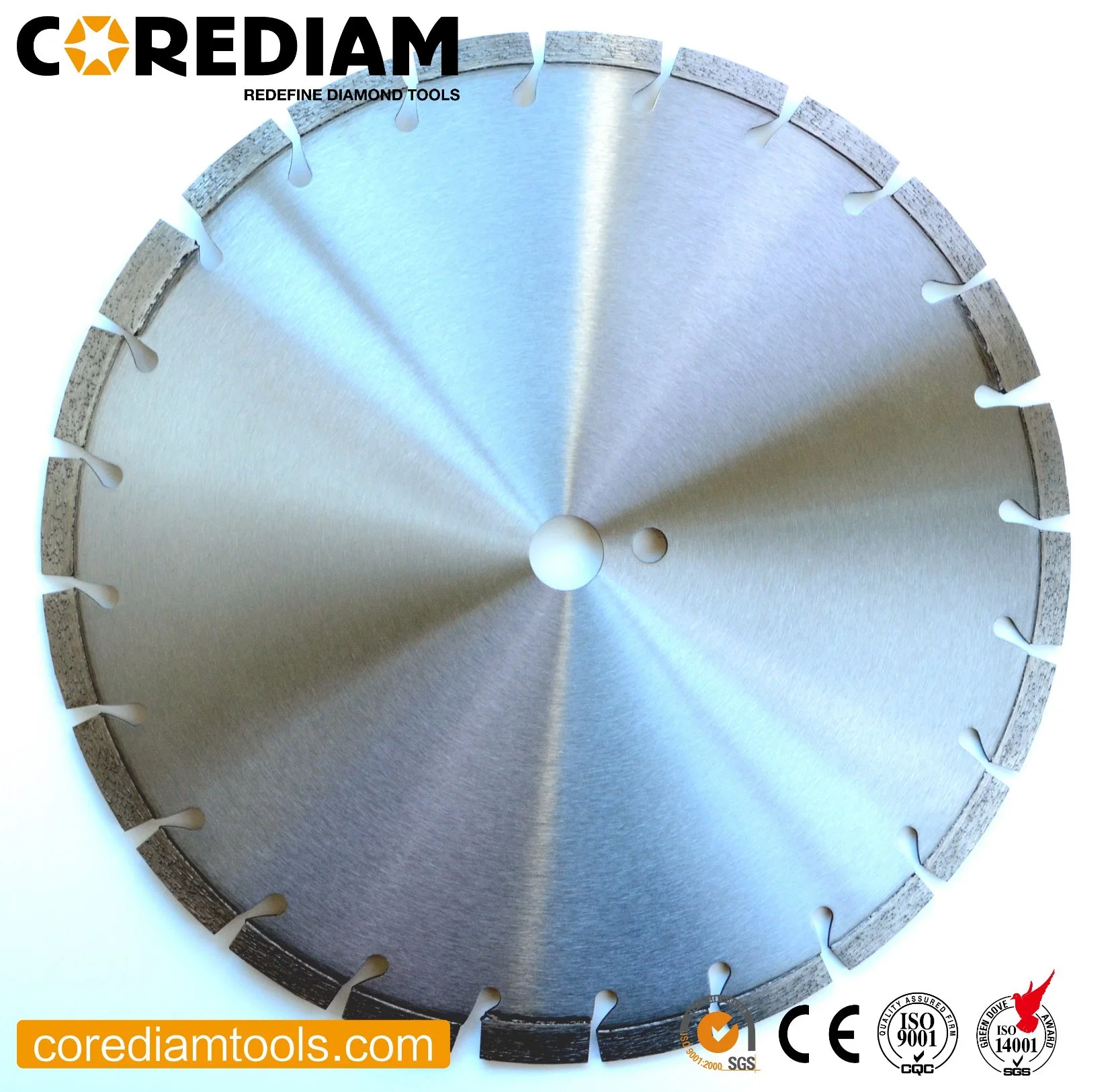 Asphalt Diamond Saw Blade for Road Dry Cutting with Hand-Held Power Saw