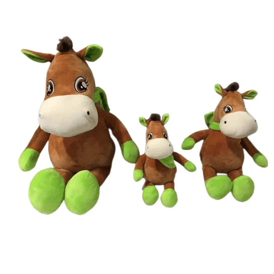 Private Label Custom Design Baby Stuffed Plush Donkey Plush Doll Soft Toys