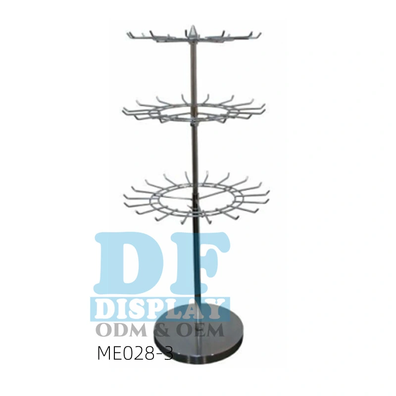 Hair Accessory Display Rack 3tiers Mobile Phone Accessories Display Stand Countertop Table Display Rack Earing Necklace Ornament Stand