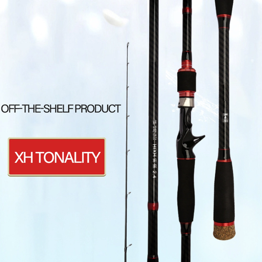 Custom Saltwater Fishing Rod Jigging Rods 1.98m Durable Carbon Fiber Rods