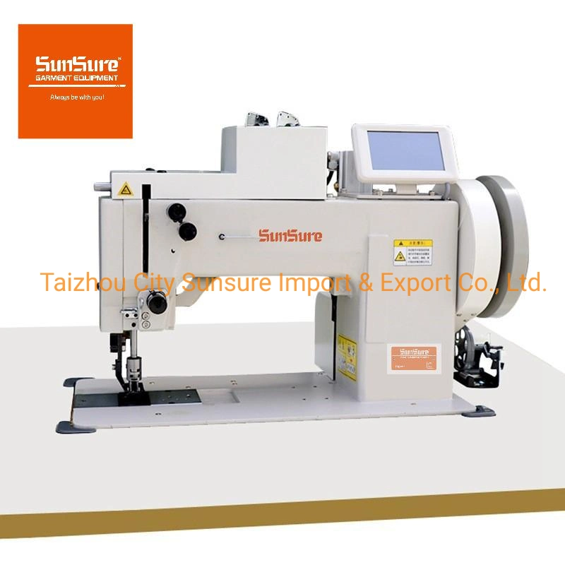 Electronic Pattern Sewing Machine with Single/Double Needle for Heavy Duty Ss-266-102D