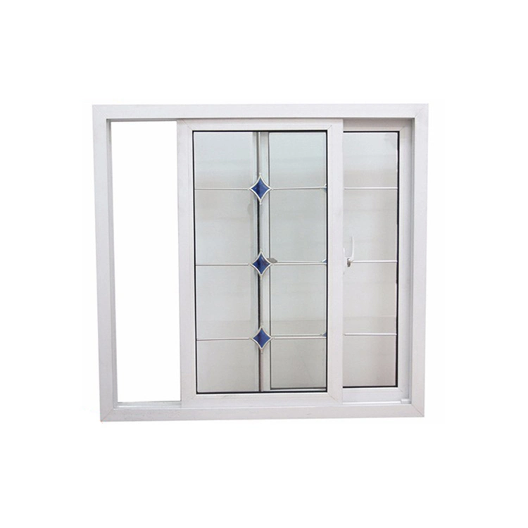 PVC de alta calidad Hurricane Laminado impacto ventana deslizante UPVC Perfil Ventanas de vidrio