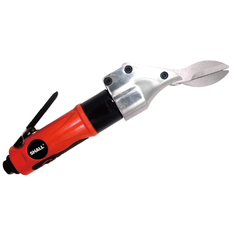 1/4in Heavy Duty Air Shears Power 2500rmp Pneumatic Metal Shear Cutter Steel Straight Blade Scissors Industrial