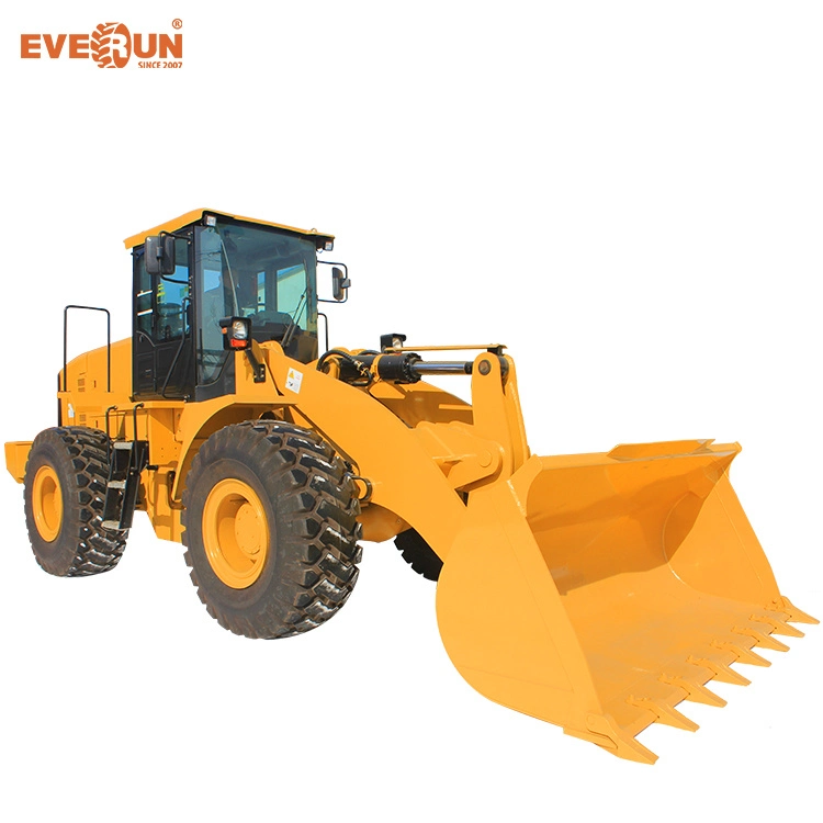 Construction Machinery Everun 4WD Diesel Engine Er60 6.0ton Front End Wheel Loader