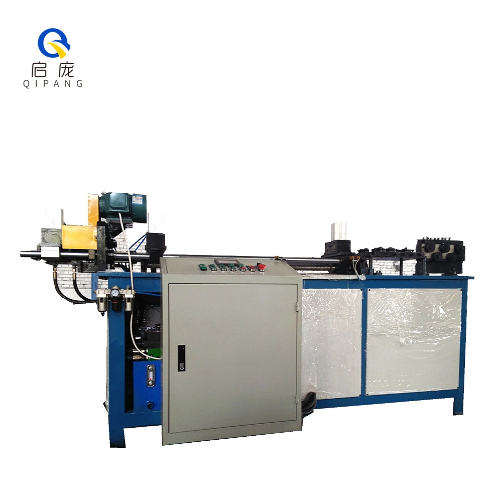 Copper Tube Straightening and Clean Cutting Machine Integrated Tube Straightening-Cutting and End Forming Machine Copper Pipes 3/4" Chip-Less Clean Cutting 5/8"