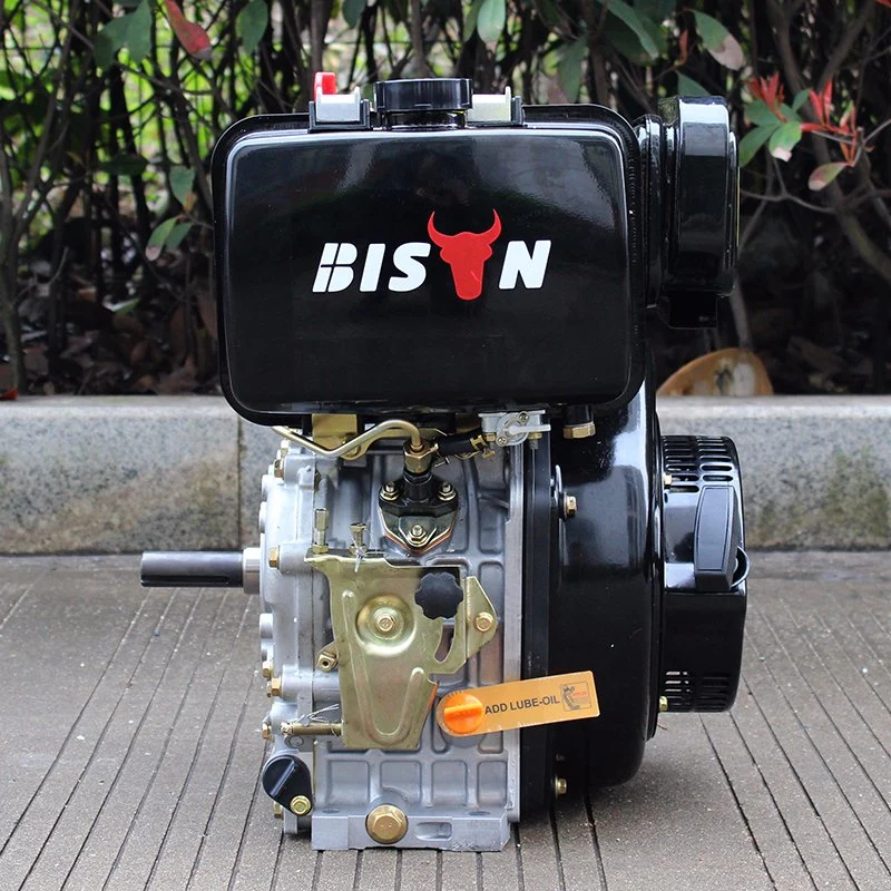 5HP/6HP/9HP/10HP/12HP/15HP Pequeña enfriado por aire de un cilindro de motor diesel (178F 186FA 192F)