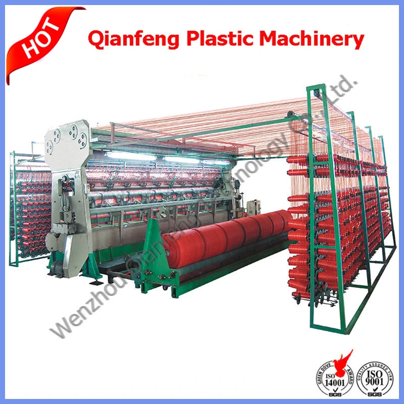 Plastic PE Raschel Mesh Bag Sack/Shade Net Double/Single Bar Warp Weaving/ Knitting/ Making Machine Loom