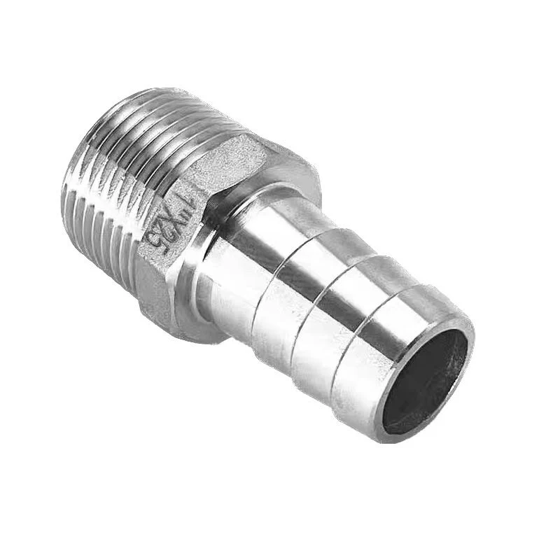 Wenzhou Stainless Steel Pipe Nipple Fitting NPT/Bsp/BSPT/G Thread Barrel Nipple Hose Nipple Manufacturer