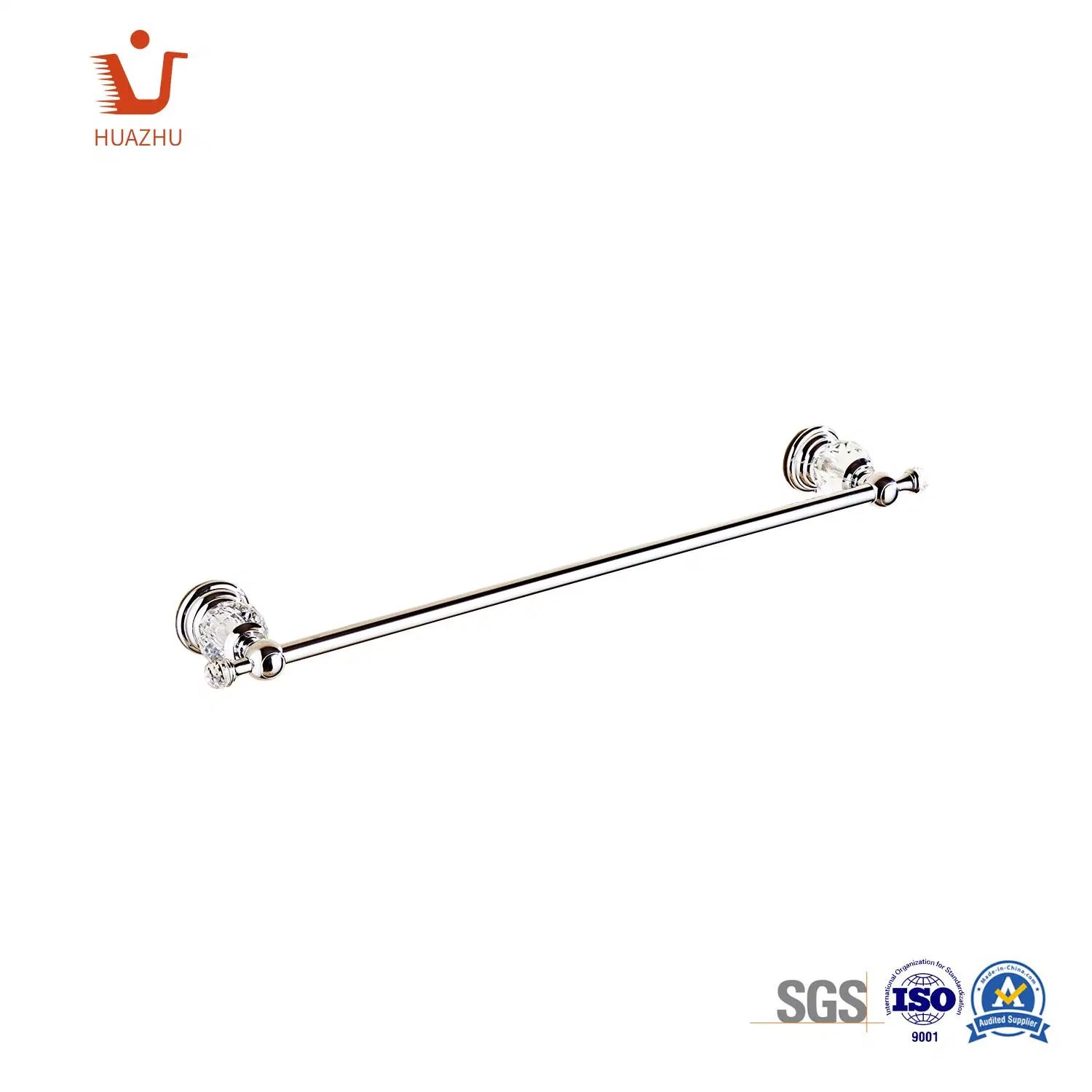 Modern Bathroom Accessory Stainless Steel Bath Hardware Single Towel Bar