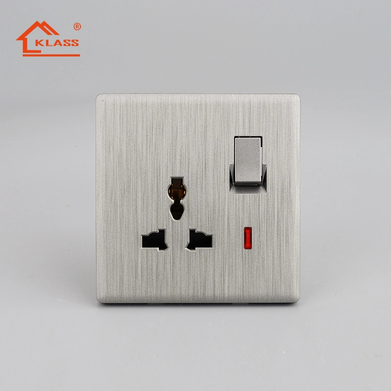 86 Type Home Use European Standard PC USB*2 Electric Wall Socket