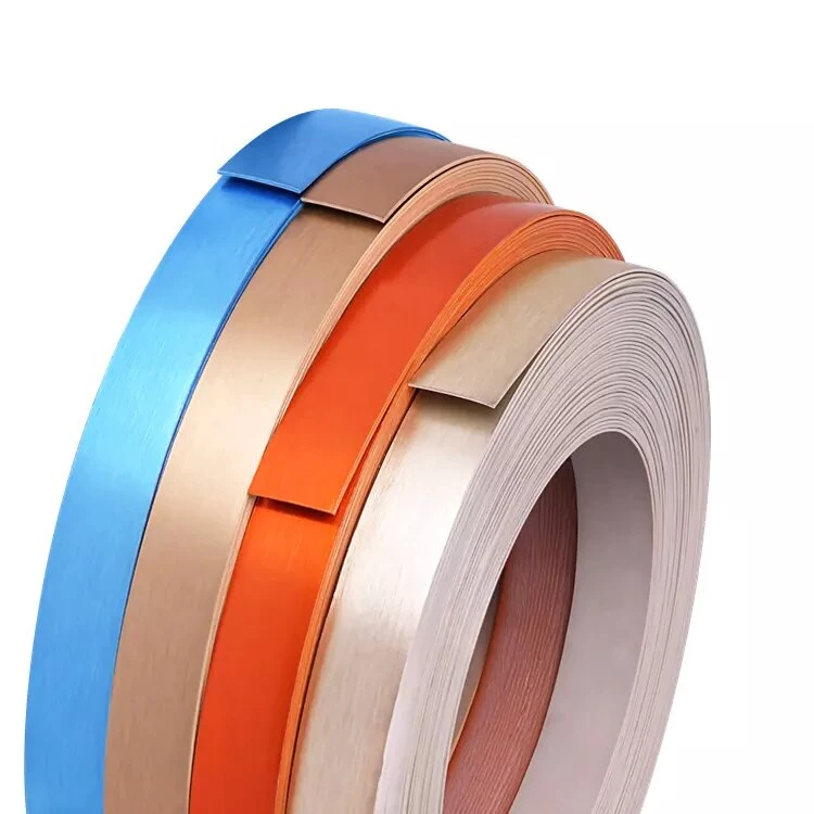 0.4mm to 3mm Thick High Gloss PVC Edge Banding for Furniture