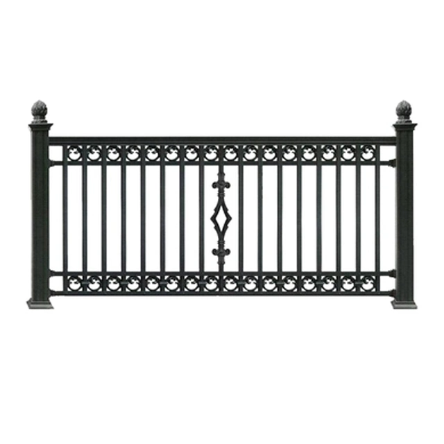 4 FT 6 Foot Custom Height Courtyard Aluminum Fencing