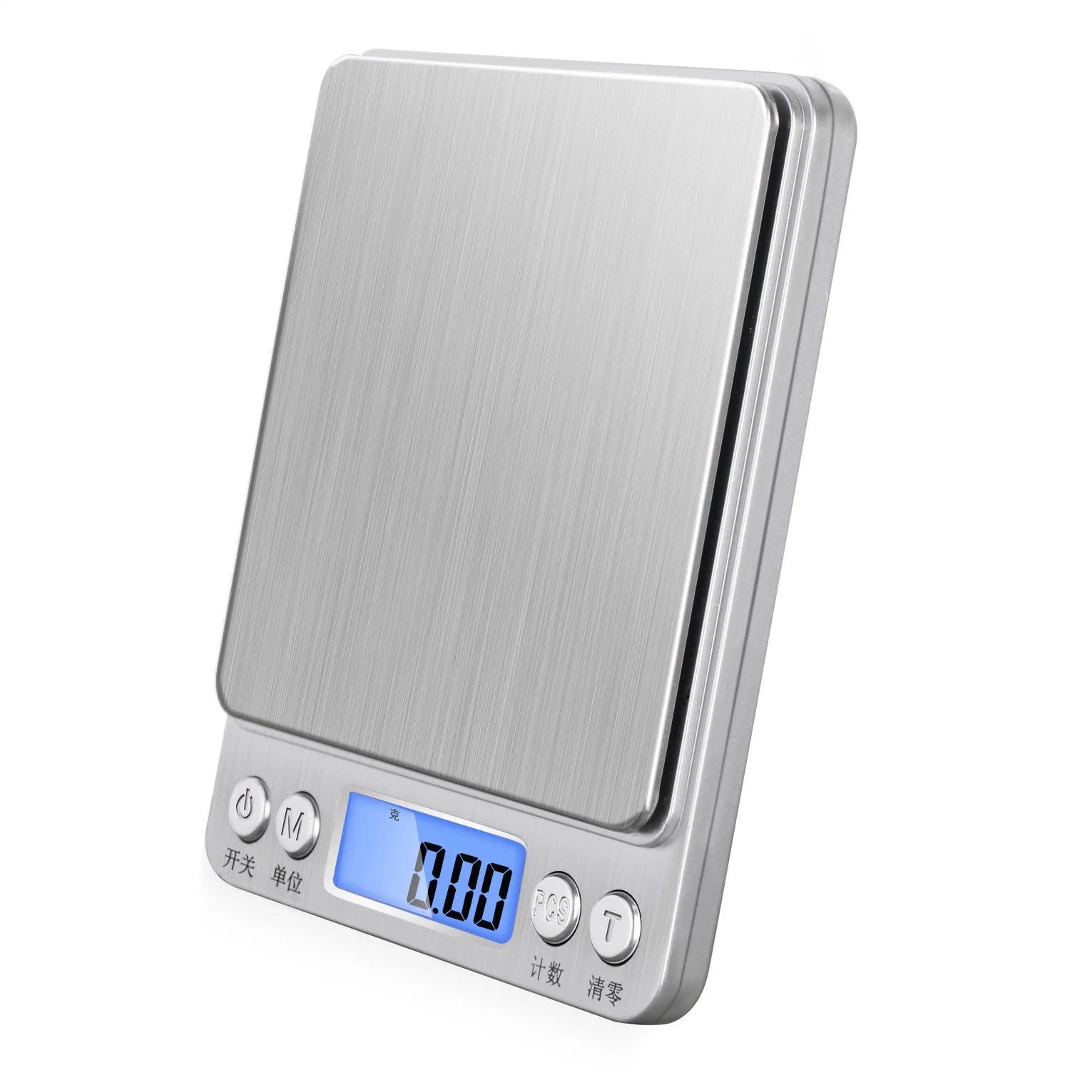 Balance alimentaire numérique de précision Mini-électronique multifonction 5 kg Acier inoxydable