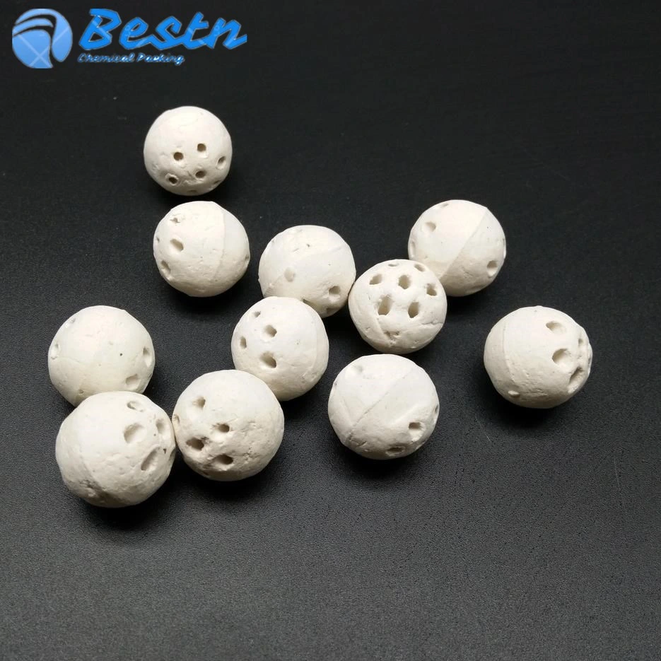 3mm 6mm Alumina Porous Ceramic Ball for Support Media