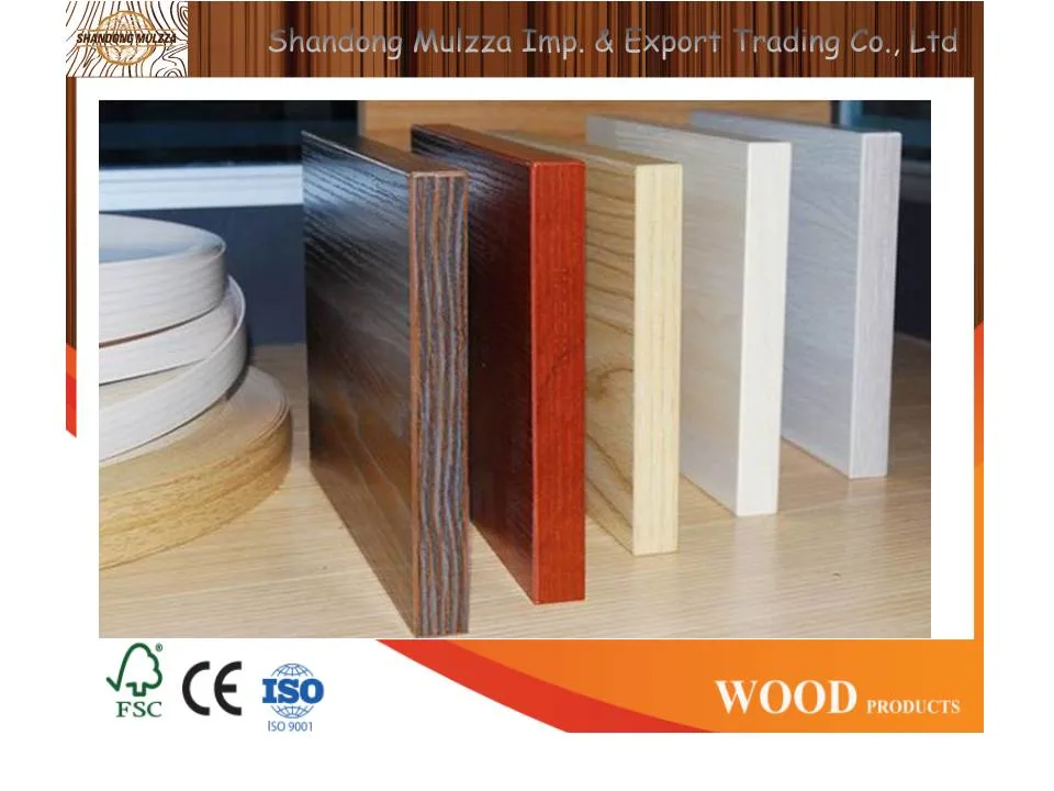 1*22mm Customized ABS/PVC/Melamine Edge Banding for Furniture/Boards