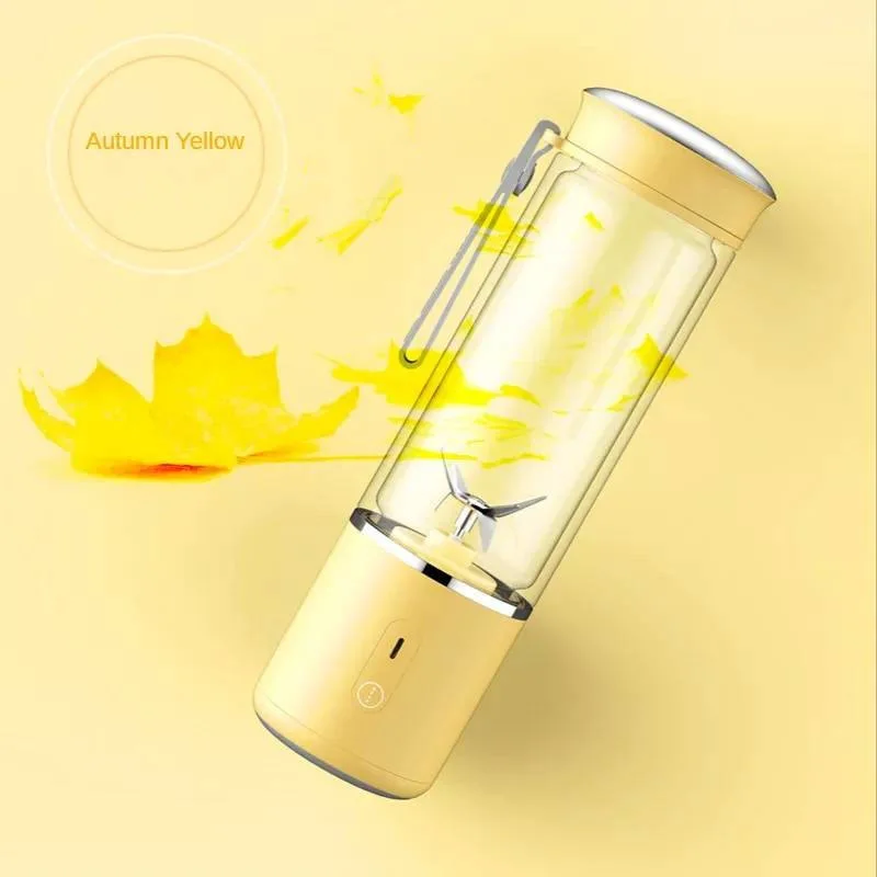 Portable Travel Juicer Cup USB Rechargeable Electric Mini Fruit Blender