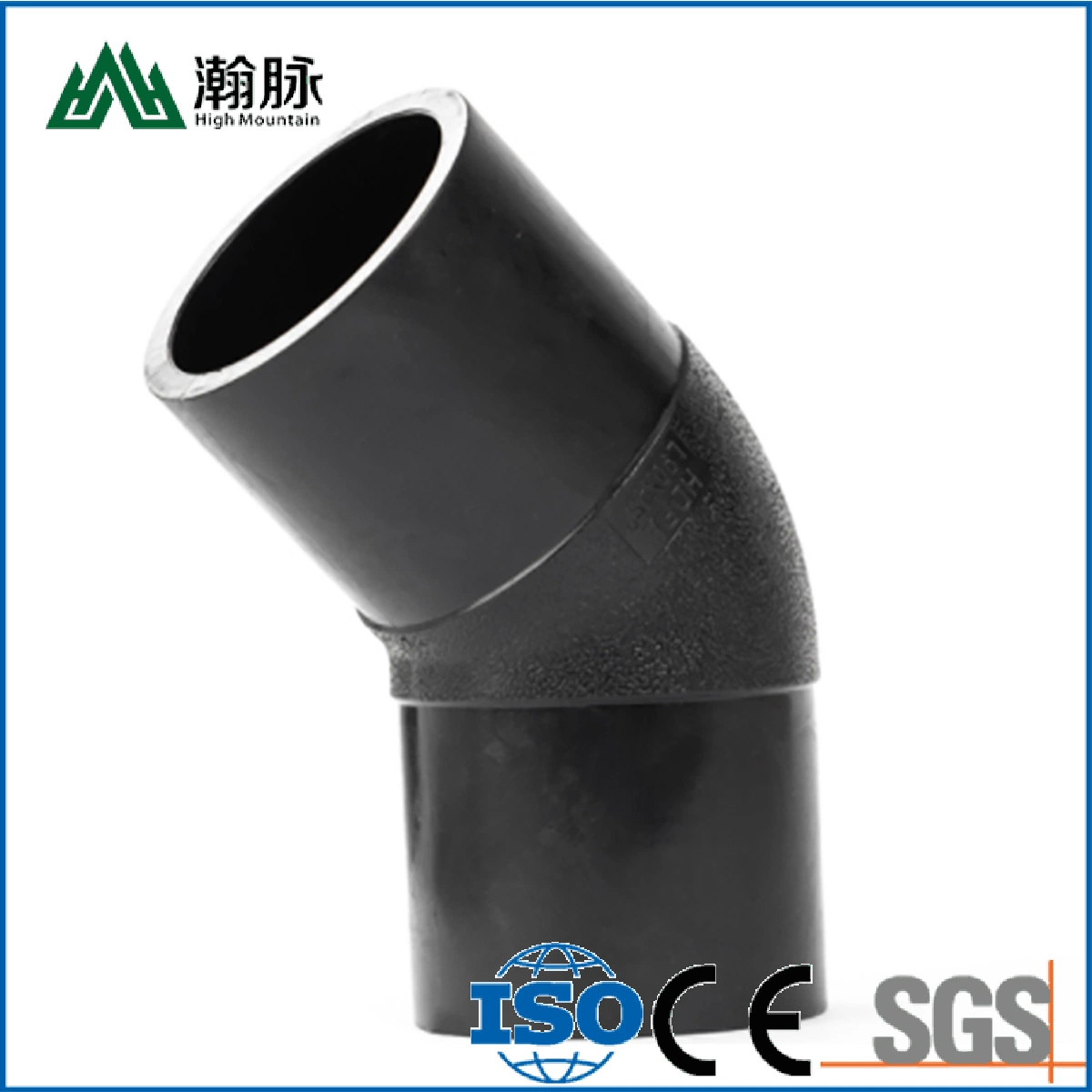 PE Pipe Electrufusion Elbow Electrical Connector HDPE Fittings