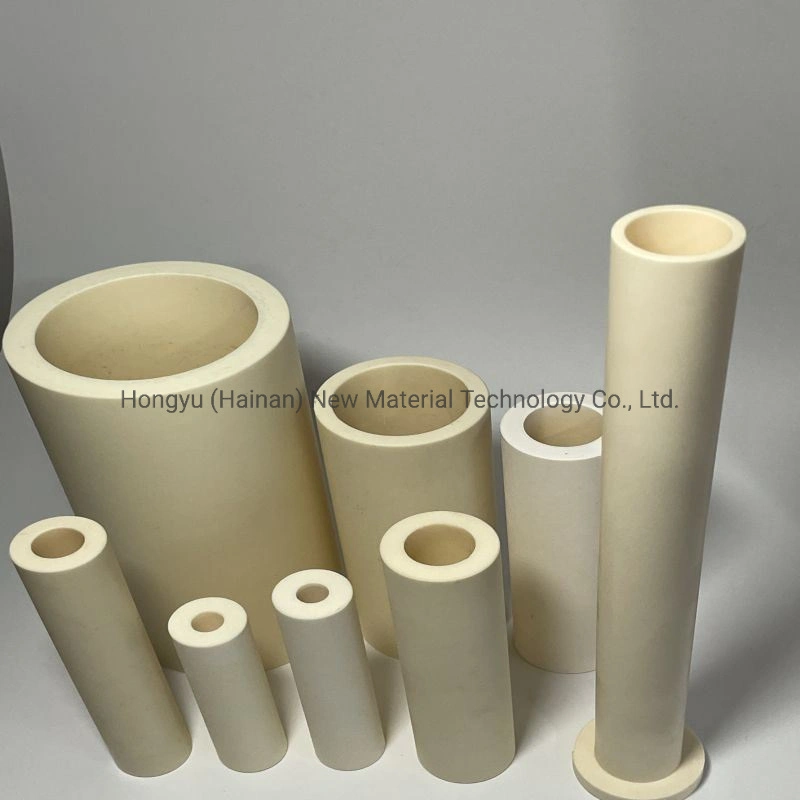 Industrial 99% Alumina Ceramic Tubes Thermocouple Protective Tube