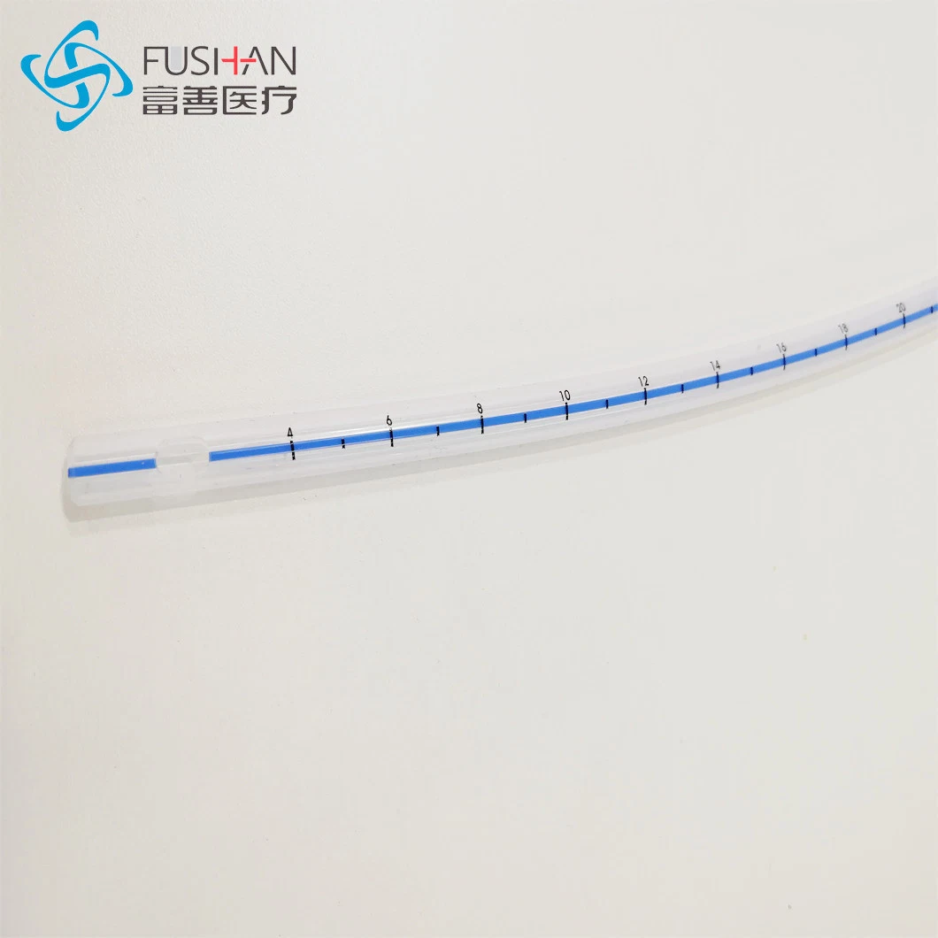 T-Shaped Silicone Perforated Wound Drain Tube Fushan Medical 100% Silicone CE ISO Wound Drainage System