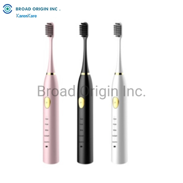 Private Label Cepillo de Dientes Blanqueamiento dental LED Sonic cepillo dental eléctrico populares