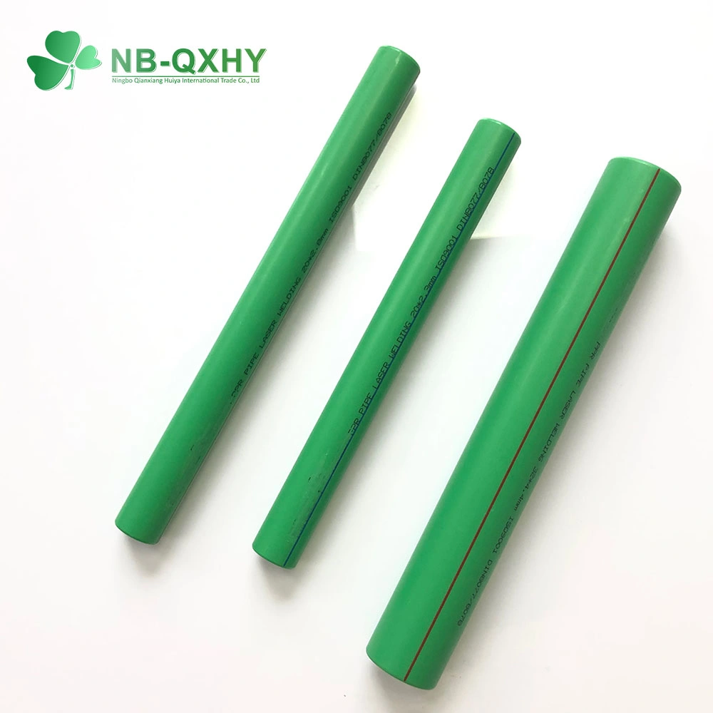 20mm to 110mm High Pressure Hot Water Pipe Plastic PPR Pipe