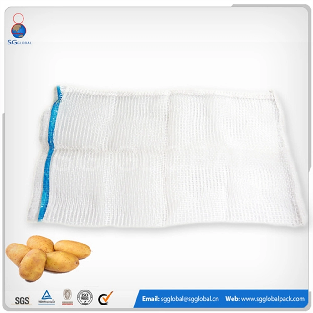 High quality/High cost performance  PP Tubular Mesh Bag with Drawstring