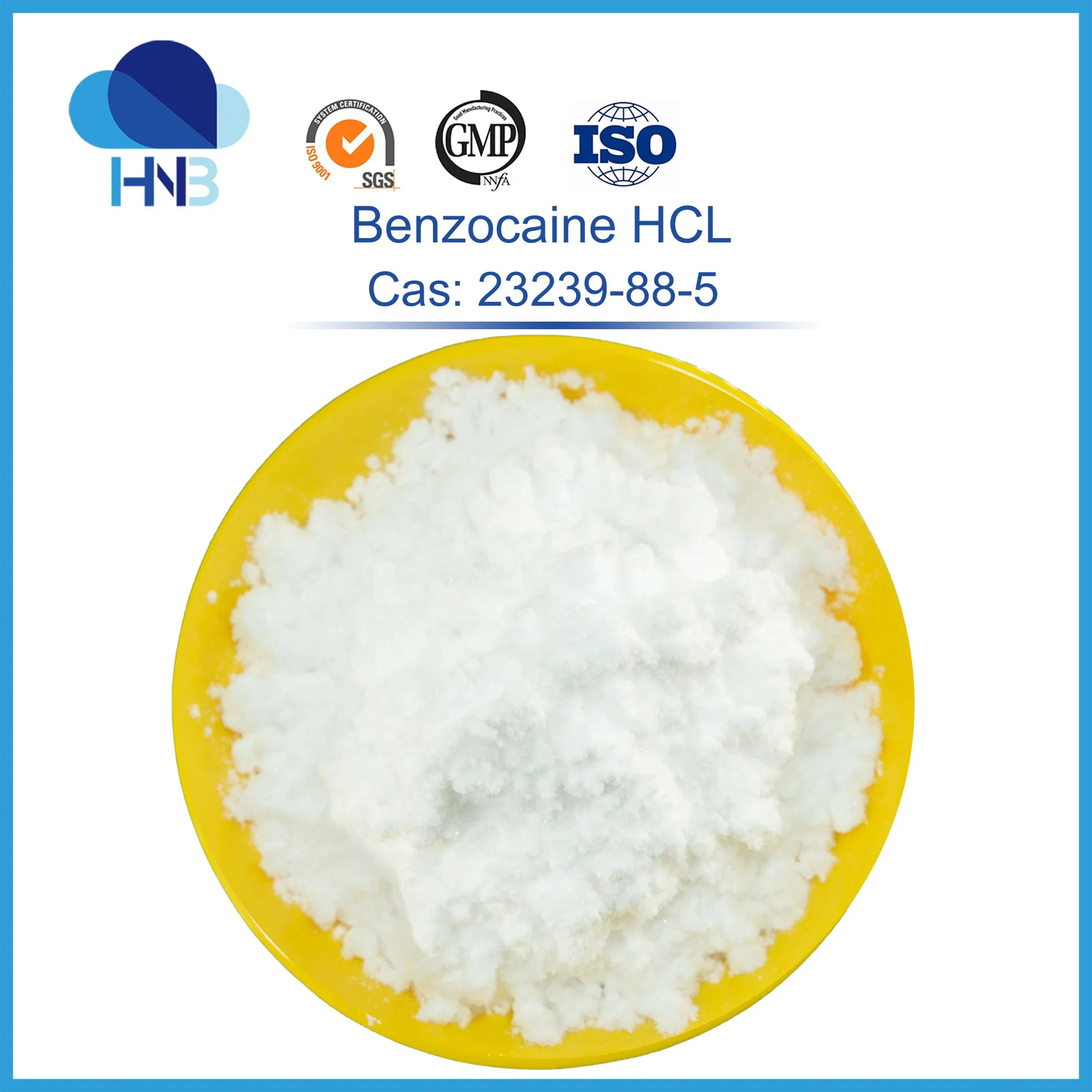 CAS 23239-88-5 High quality/High cost performance  Benzocaine Hydrochloride/Benzocaine HCl