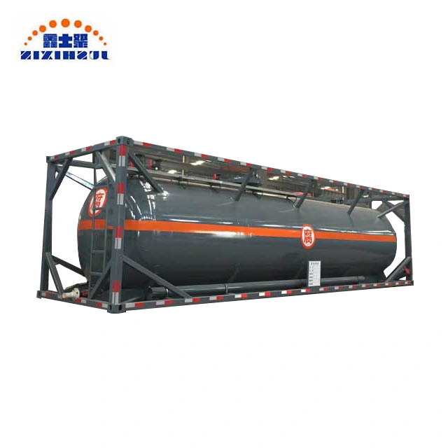 Economical 28000L Large Capacity Chemical Liquid Storage Tank Container