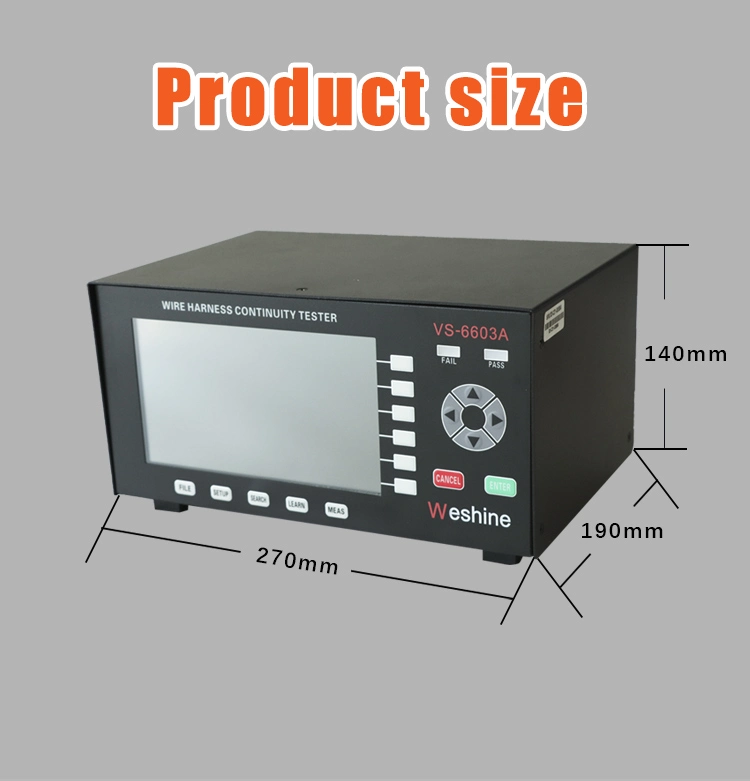 Feature Rich Stand Alone Automatic 128 256 516 Points Cable Testing Machine Wire Harness Tester for All Kinds of Cables