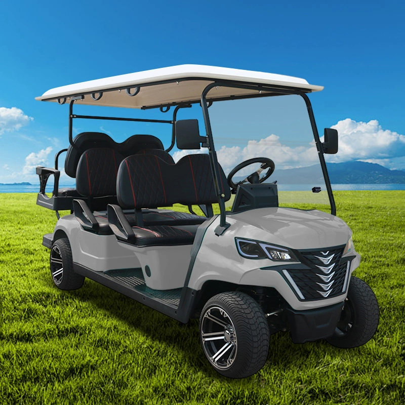 China High quality/High cost performance Golf Car Electric Golf Cart 4+2 Seater Forge G4+2