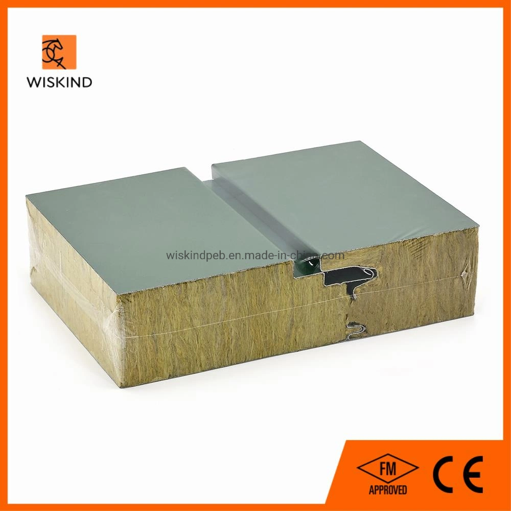 China Made Free Design Insulation Rock Wool Composite Board for Wall System Roof System