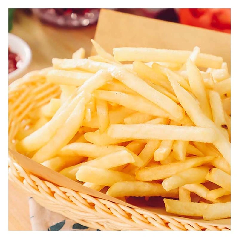 Batatas fritas estaladiças fritas congeladas - batatas fritas congeladas fritas congeladas congeladas Batatas fritas USA China batata descascada grau a comestível saudável Alimentos SD a granel