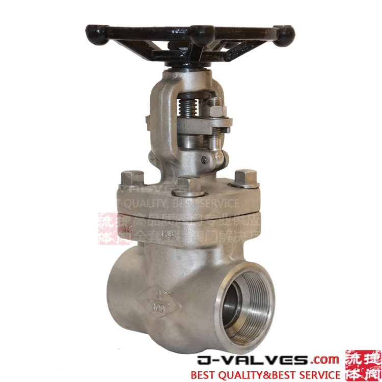 API602 F304 Stainless Steel Body Forged Bolted Bonnet Class 2500 Socket Weld Price of Globe Valve