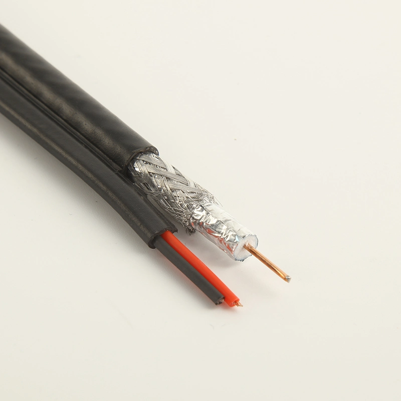 Rg59/RG6/Rg11/Rg58 Coaxial Cable with Power 75ohm CCTV CATV Camera Security