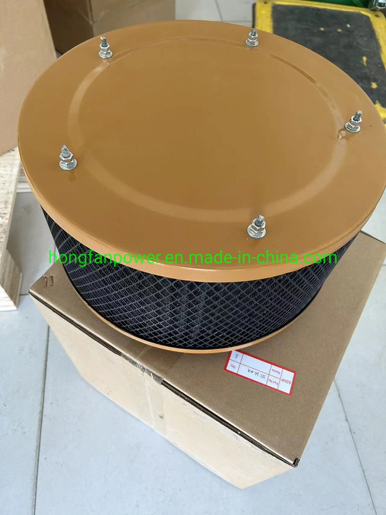 Jdec Jinan Diesel Engine Marine Engine B6190zlcza-2r (1000r/min, 300kW) Spare Parts Air Cleaner 511.36.00A