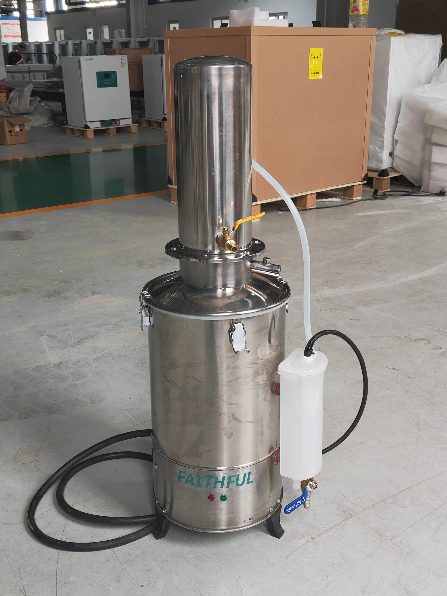 5L 10L 20L Water Distiller, Stainless Steel Laboratory Distilled Machine