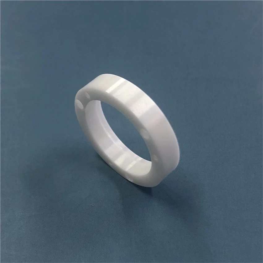 High Hardness and Good Wear Resistance Zirconia Circular Spacer Zirconium Oxide Zro2 Ceramic Sealing Ring