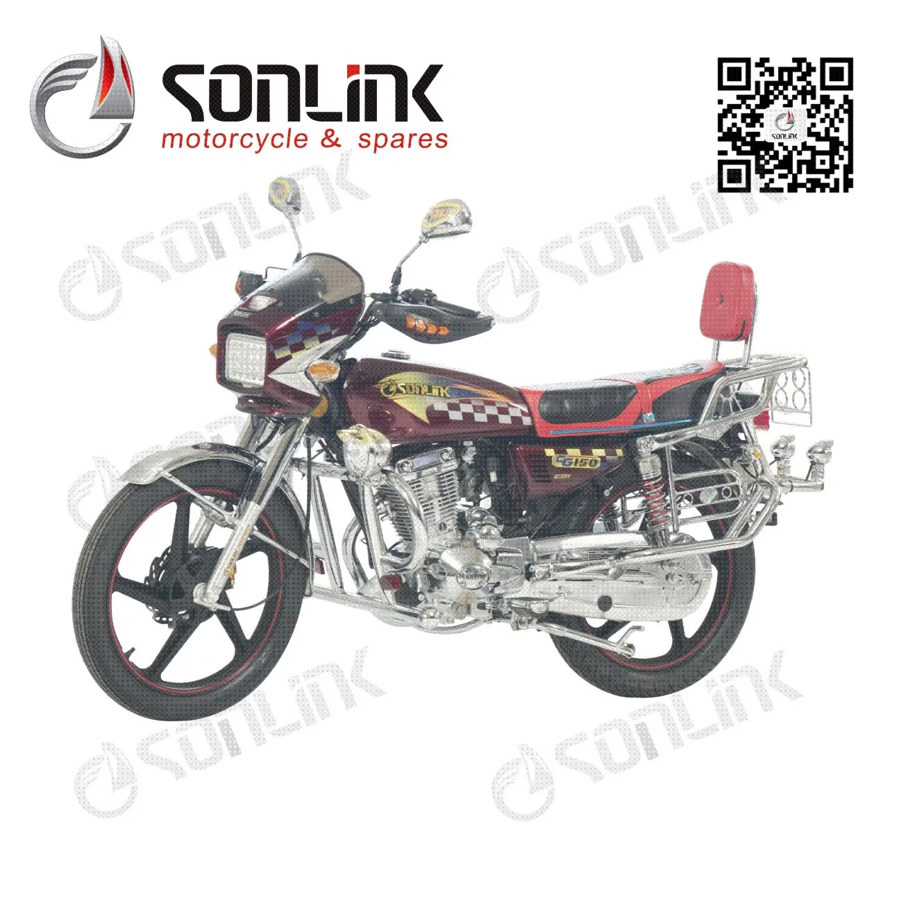 125cc/150 cc/Gas de 200cc tipo Cg on/off Street moto Scooter/moto/(SL150-D)